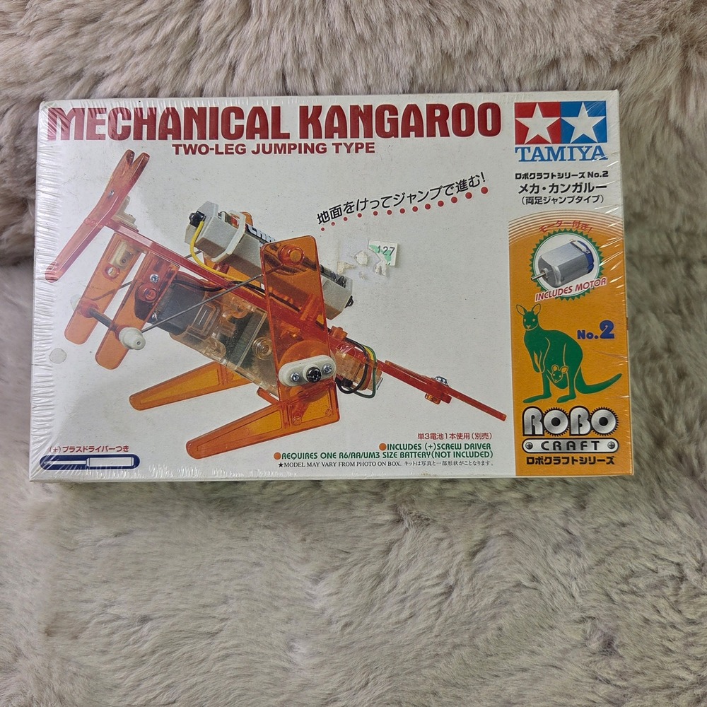 Tamiya RoboCraft No 2 Mechanical Kangaroo Two-Leg Jumping Type Kit 71102 NEW